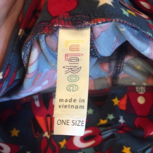 OS LuLaRoe Leggings DD12 3469 - Picture 3 of 4